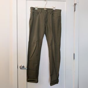 J.Crew 484 slim corduroy jeans, green